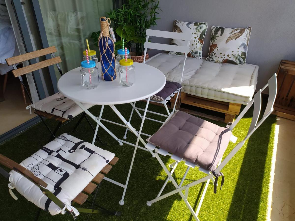 Junto Playa Levante Con Terraza Chill-Out-2 Wcs-A Estrenar Gemelos 23 Benidorm Kültér fotó
