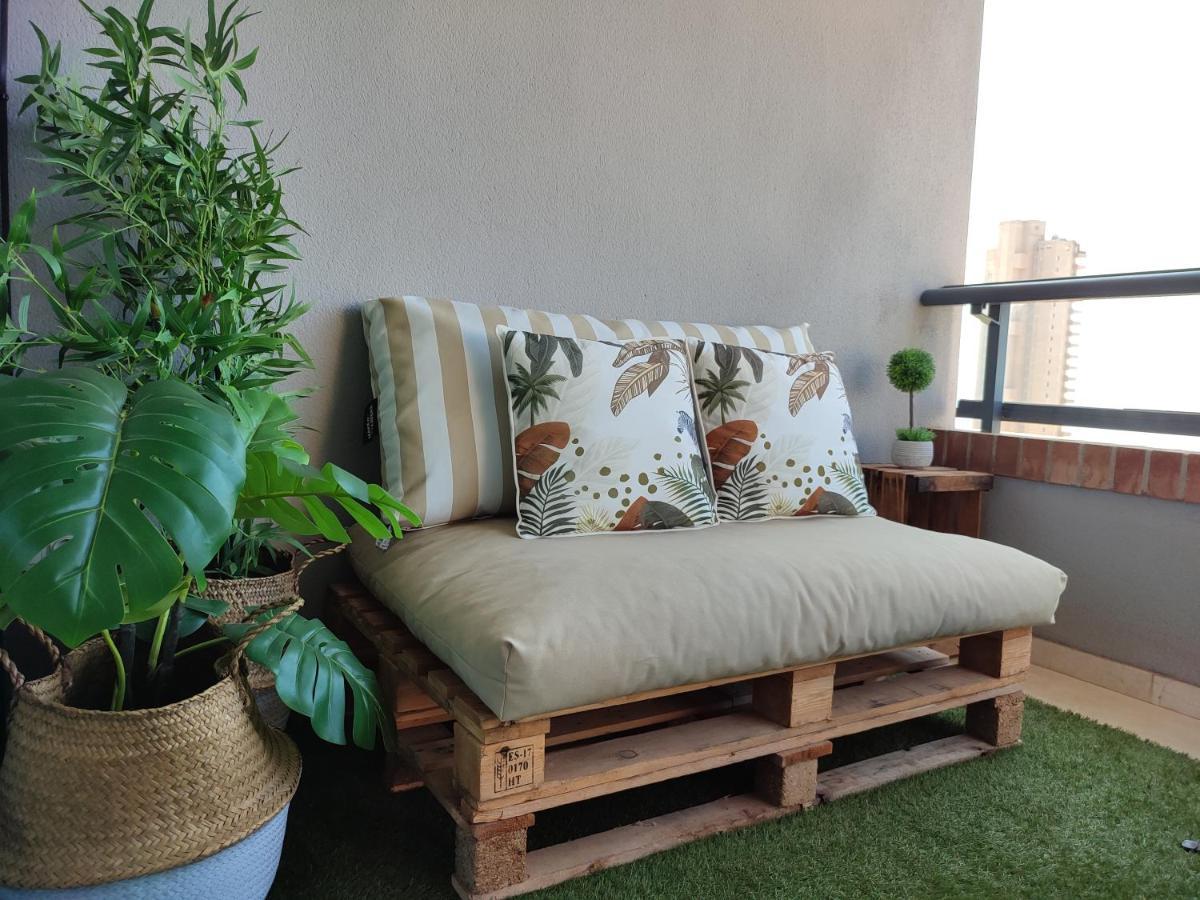 Junto Playa Levante Con Terraza Chill-Out-2 Wcs-A Estrenar Gemelos 23 Benidorm Kültér fotó